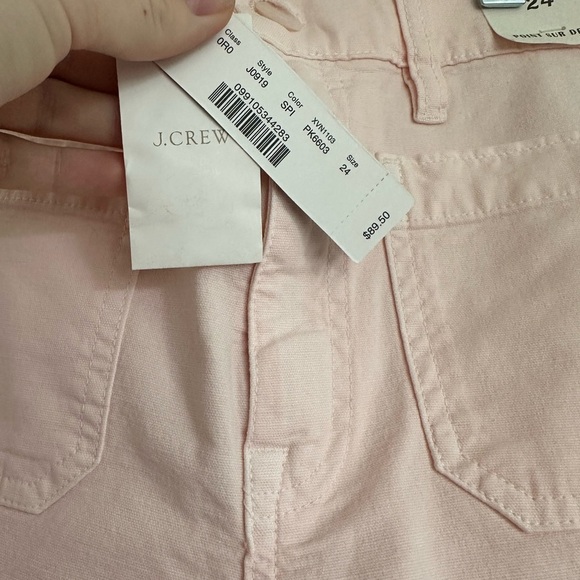 Point Sur Denim - Pink cropped pants - Picture 3 of 6